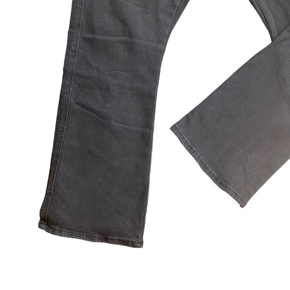 Levi Strauss Womens Size 10 Heritage High rise Kick Boot Black denim jeans NWT - Picture 6 of 9